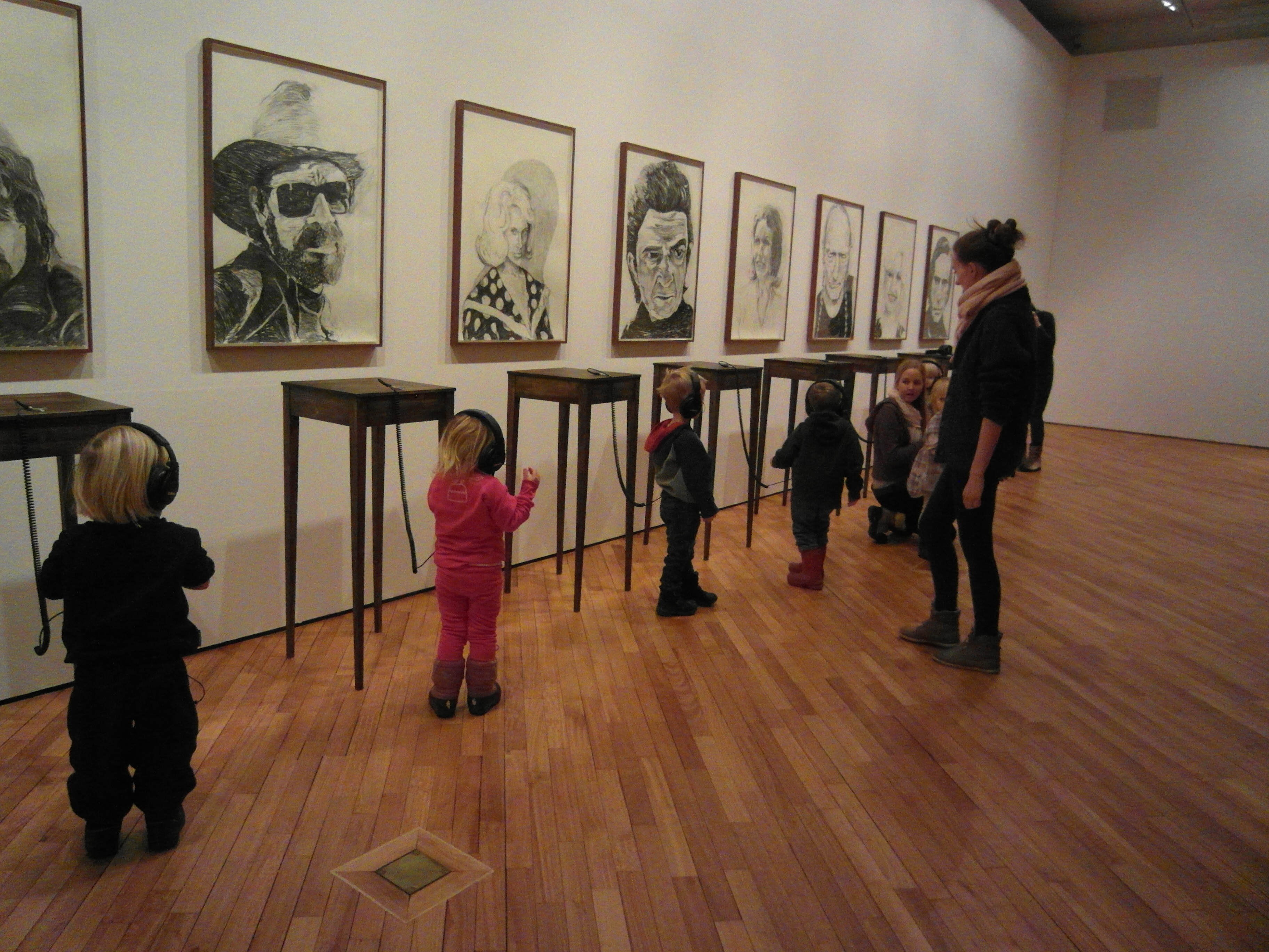 Fra utstillingen "I wish this was a song" på Museet for samtidskunst i 2012 Foto Boel Christensen-Scheel